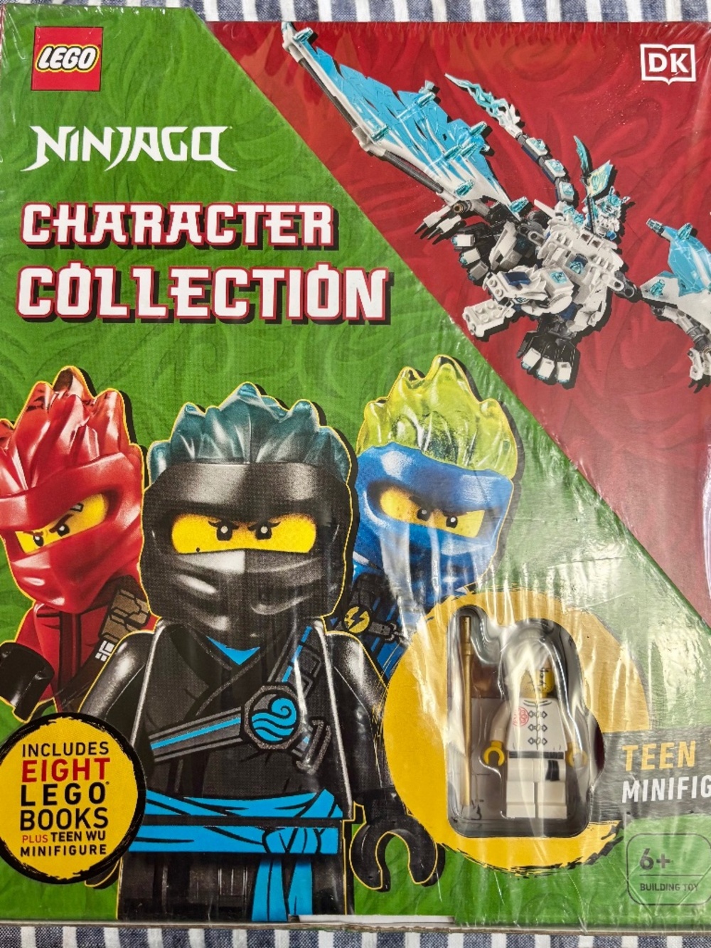 LEGO Ninjago Character Collection (8 Book Set) with TEEN WU minifigure UNOPENED
